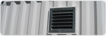Enlarged steel vents